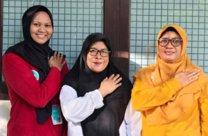 Viqy Lestaluhu, Meilany Laisouw, Siti Jubaeda Masi